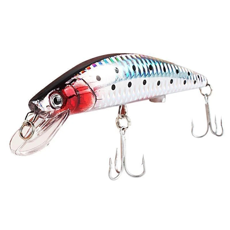 Электрическая рыболовная приманка Вибрирующая плавающая со светильник кой USB