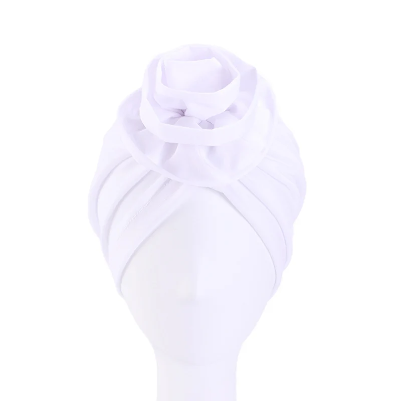 Женская обувь американский хлопок сковорода тюрбан с цветком шляпа