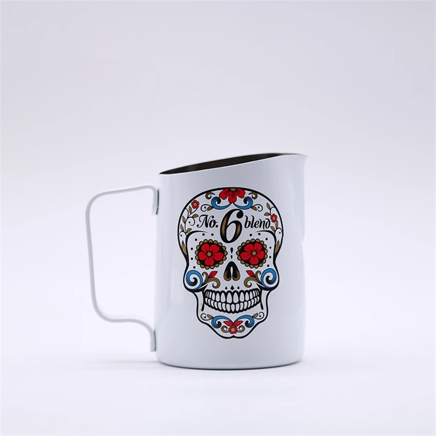 Кувшин для кофе, молока из нержавеющей стали кувшин для крема Pull Flower Cup вспениватель молока для кофе латте арт молоко пена инструмент посуда для кофе