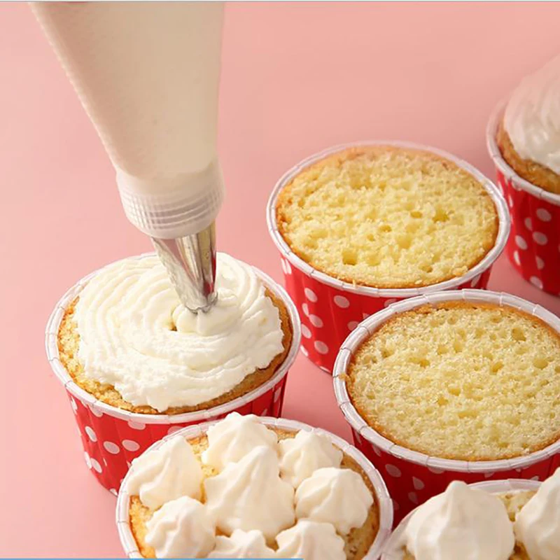 100 шт одноразовый кондитерский мешок ясная глазурь помадка торт Крем Насадки для