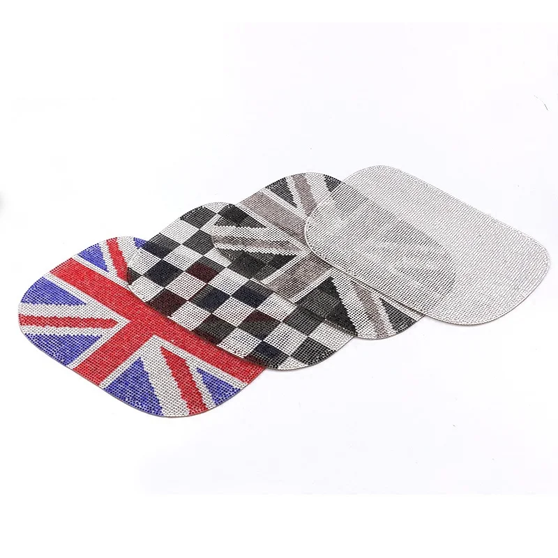 Bling наклейка на кузов автомобиля кристаллы крышка топливного бака для Mini Cooper New