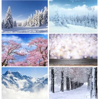 zhisuxi vinyl custom photography backdrops prop snow scene photography background 2021112xj 05