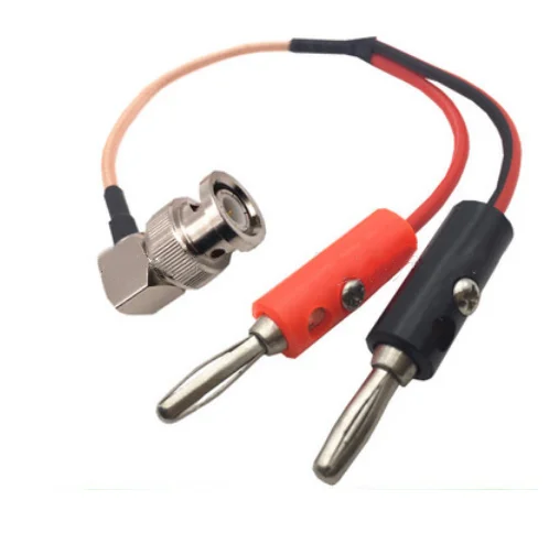 

BNC Male Right angle to banana head connector RF Pigtail RG316 cable