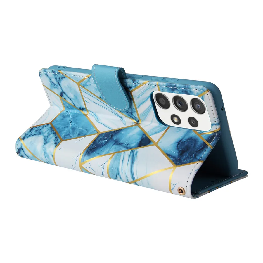 

Marble Luxury Leather Wallet Case For Samsung Galaxy A52 5G 4G Flip Case for Galaxy A52 A 52 Cover A52 SM-A526B A525F Etui