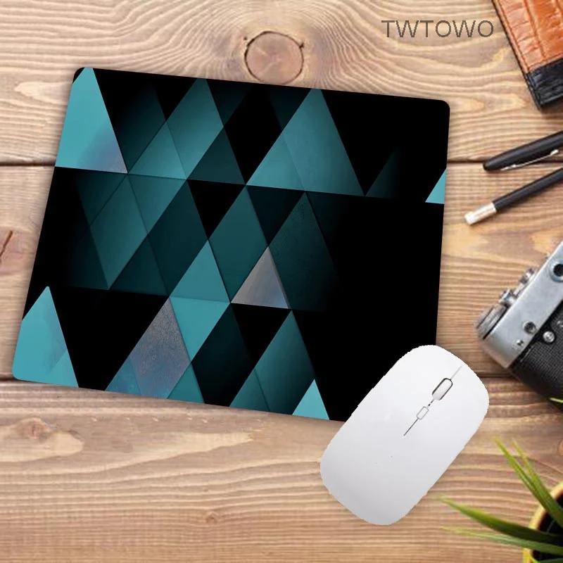 Большая Акция удобный небольшой игровой коврик для мыши с геометрическим