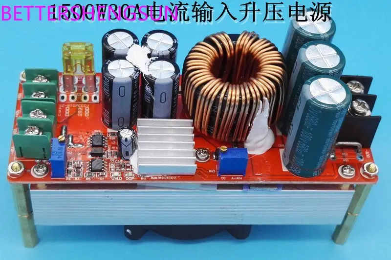 

1500W 30A high current DC-DC DC constant voltage constant current boost power module booster