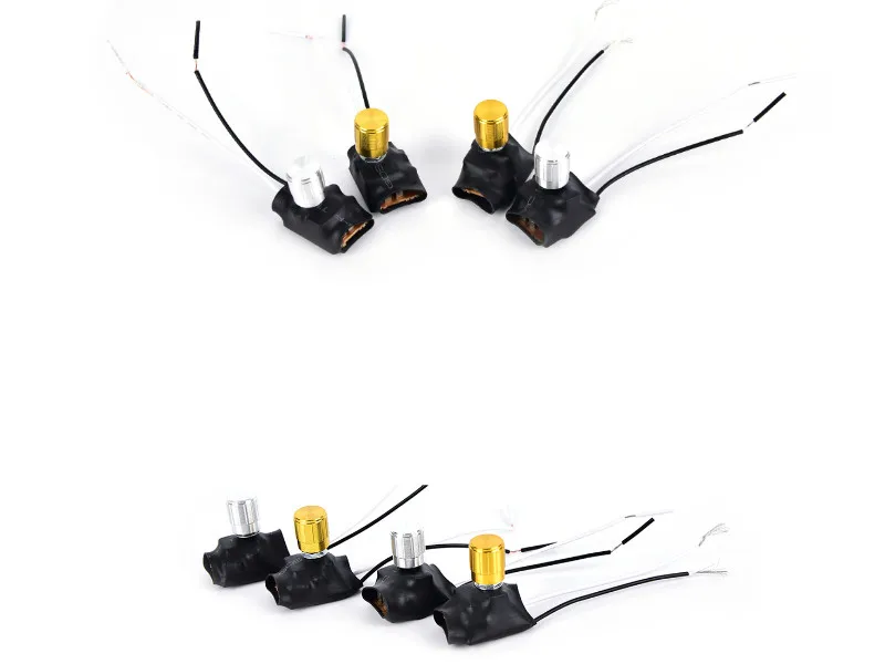 2 Way 220V 1A/3A Золото/Серебро Тон Настольная лампа полный диапазон Диммер поворотный