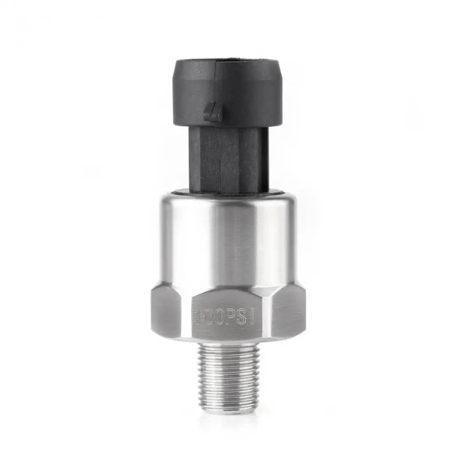 30-500PSI DC 5V 1/8NPT Thread Pressure Sensor Transmitter Transducer Sender for Oil Fuel Diesel Air Water Stainless Steel | Инструменты