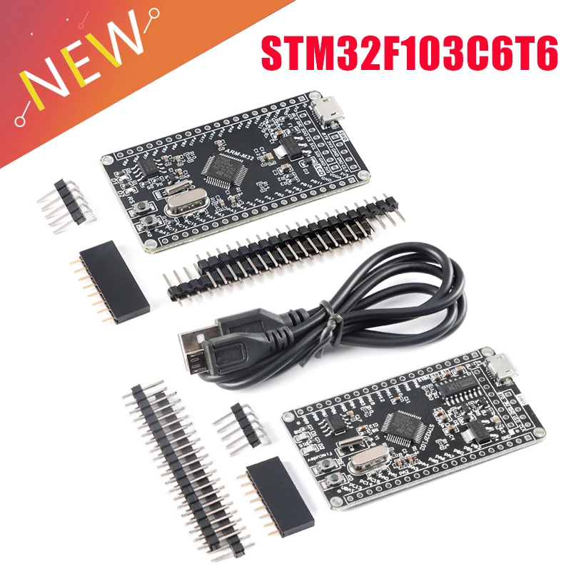 Мини-USB макетная плата STM32F103C6T6 модуль системы STM32 микроконтроллер MCU основная