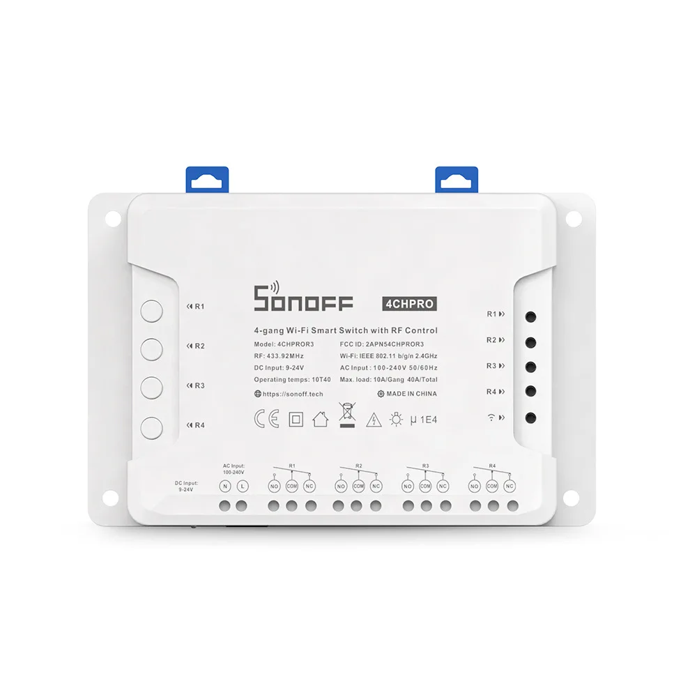 1/2/3/5 шт. смарт-переключатель Sonoff 4CH pro R3 Wifi работает с Alexa | Электроника