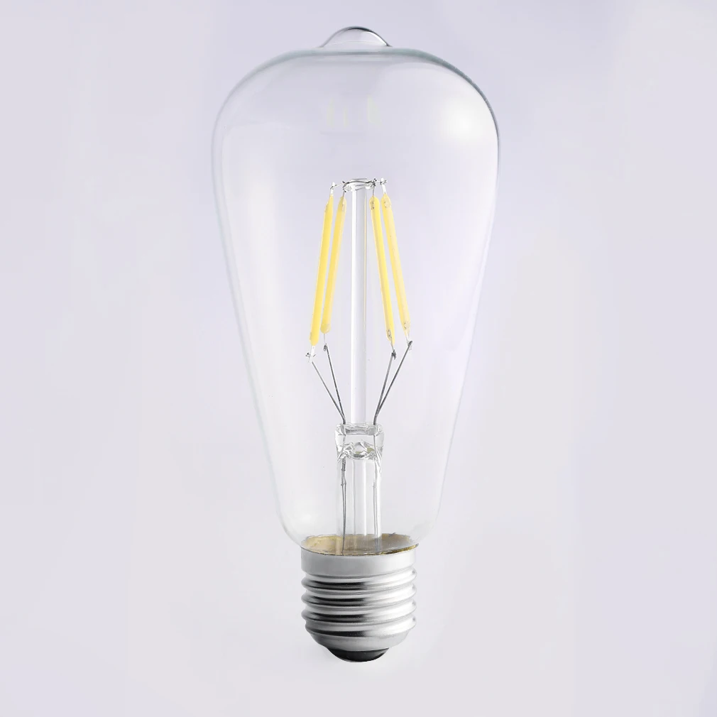

1 PACK Edison Retro Fashion Bulbs 4W/ 6W/ 8W LED Vintage Lamps E27 Screw Base B22 Bayonet COB Led Filament Light Bulb LED