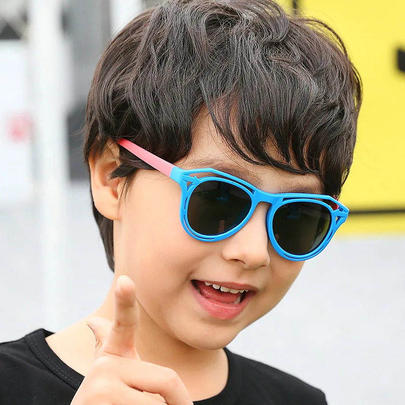 Детские поляризованные солнцезащитные очки тренд классические модные новые
