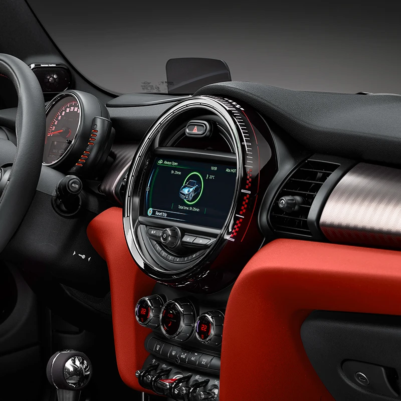 Автомобильная Центральная панель управления декоративная рамка аксессуары для