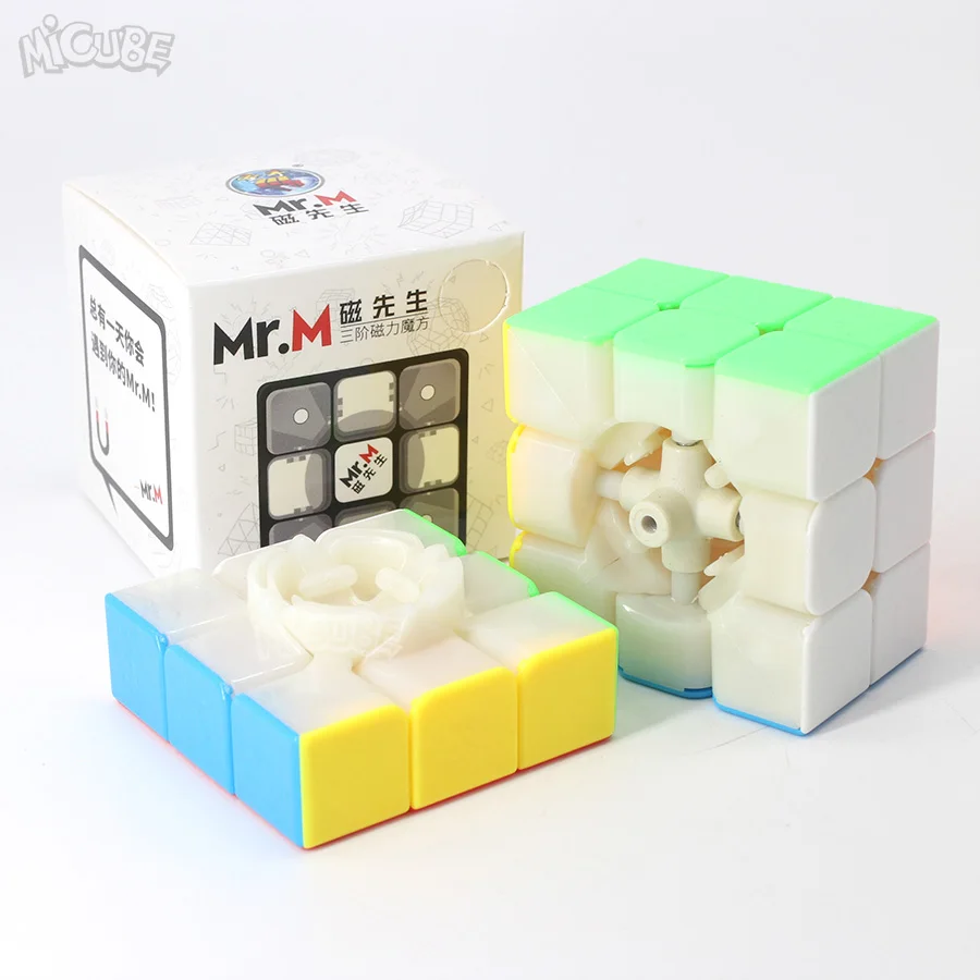 Магнитный куб Shengshou Mr.M 3x3x3 скоростной магический магнит позиционирование 3x3