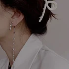 Модные серьги-подвески в виде водной волны, минималистичные изящные украшения, аксессуары для ушей 2021