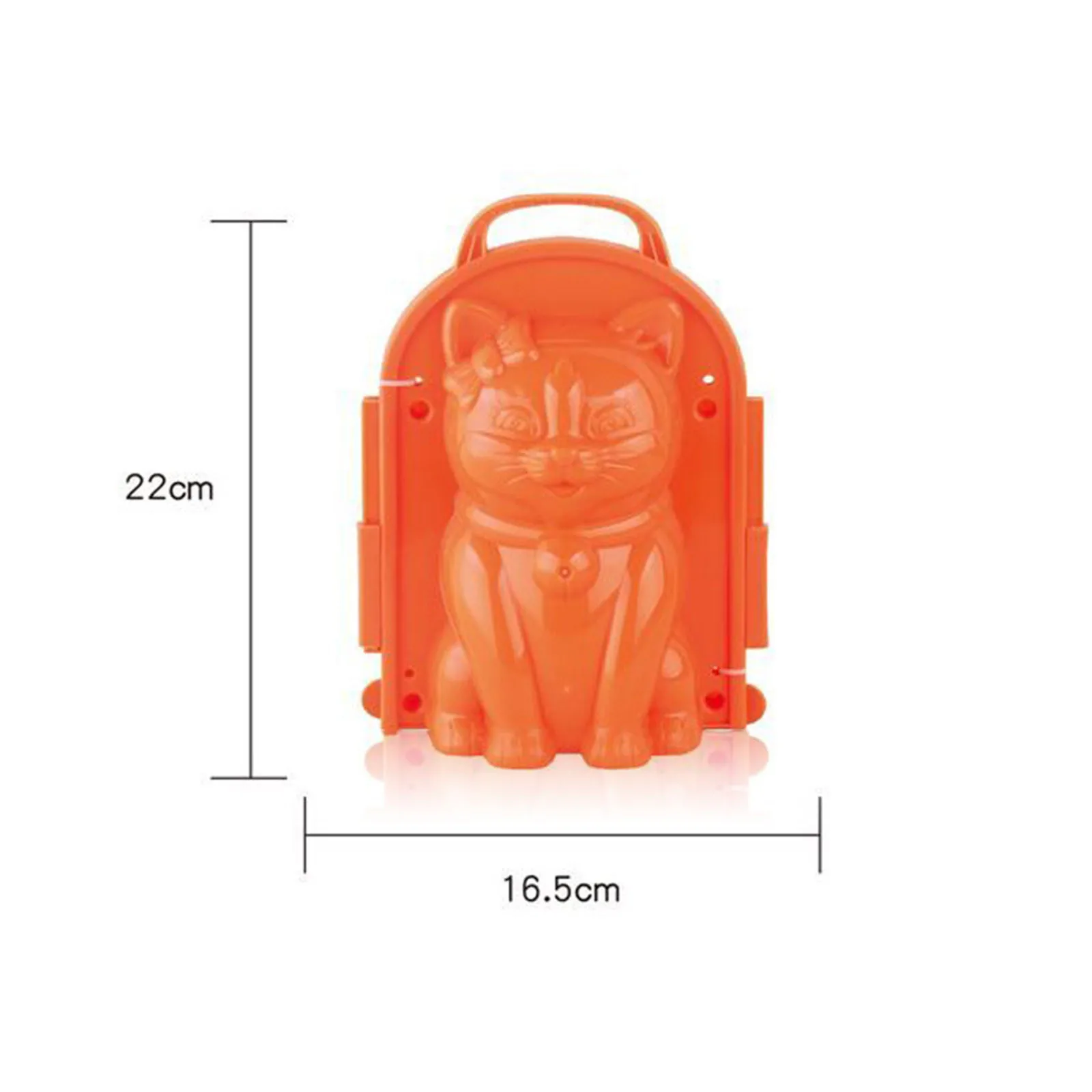 

Cartoon Cat Shape Snowball Maker Snowball Tool Maker Clip Snow Sand Mold Tool Kids Toy Perfect For Winter Outdoor Sports Play 5*