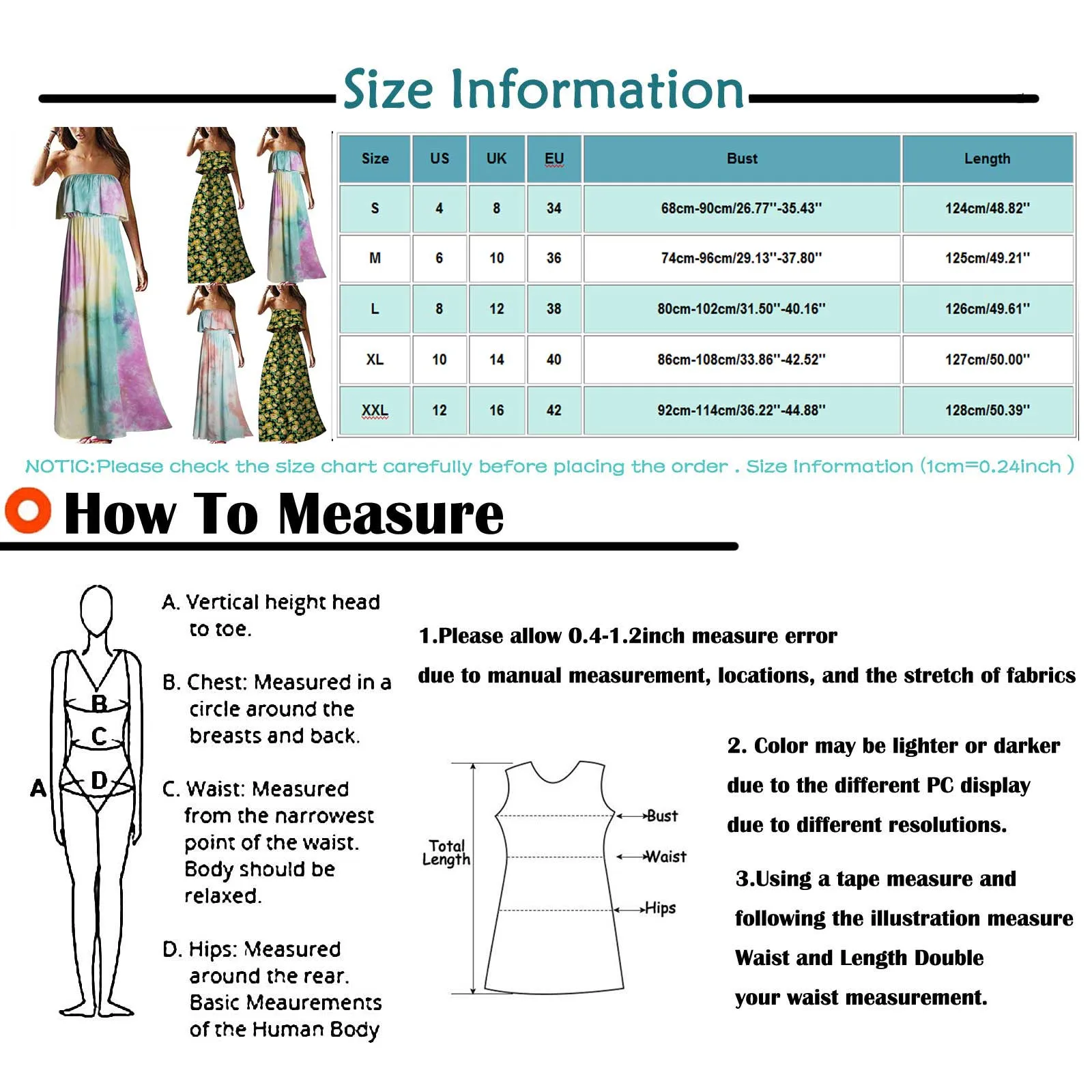 

Women Off Shoulder Sexy Tube Top Dress Ruffle Strapless Boho Maxi Long Dresses Women Evening Party Long Dress Plus Size Vestidos