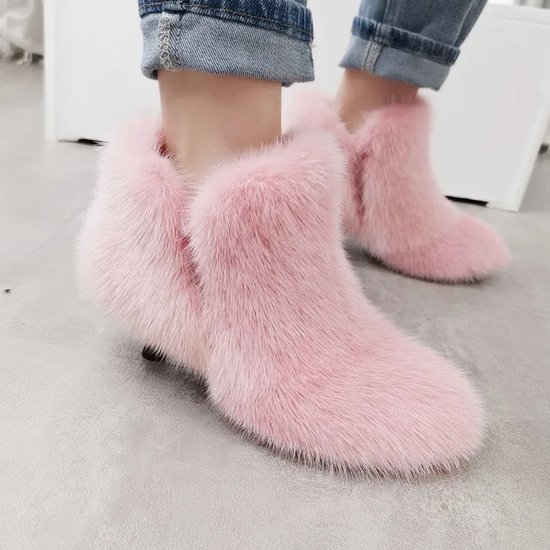 

2021 г. Новые зимние сапоги на небольшой шпильке модные и Роскошные теплые бархатные женские сапоги ярких цветов