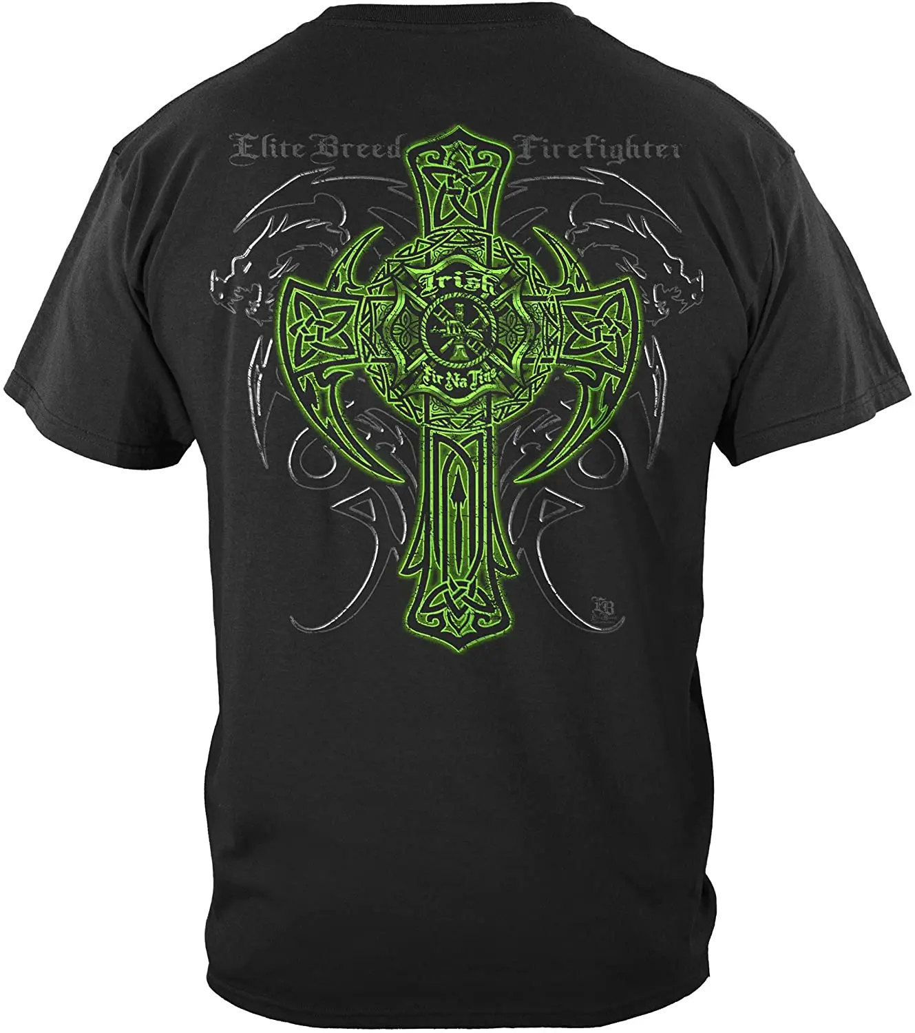 

Firefighter T Shirt Firefighter | Elite Breed Irish Dragon Shirt THD018