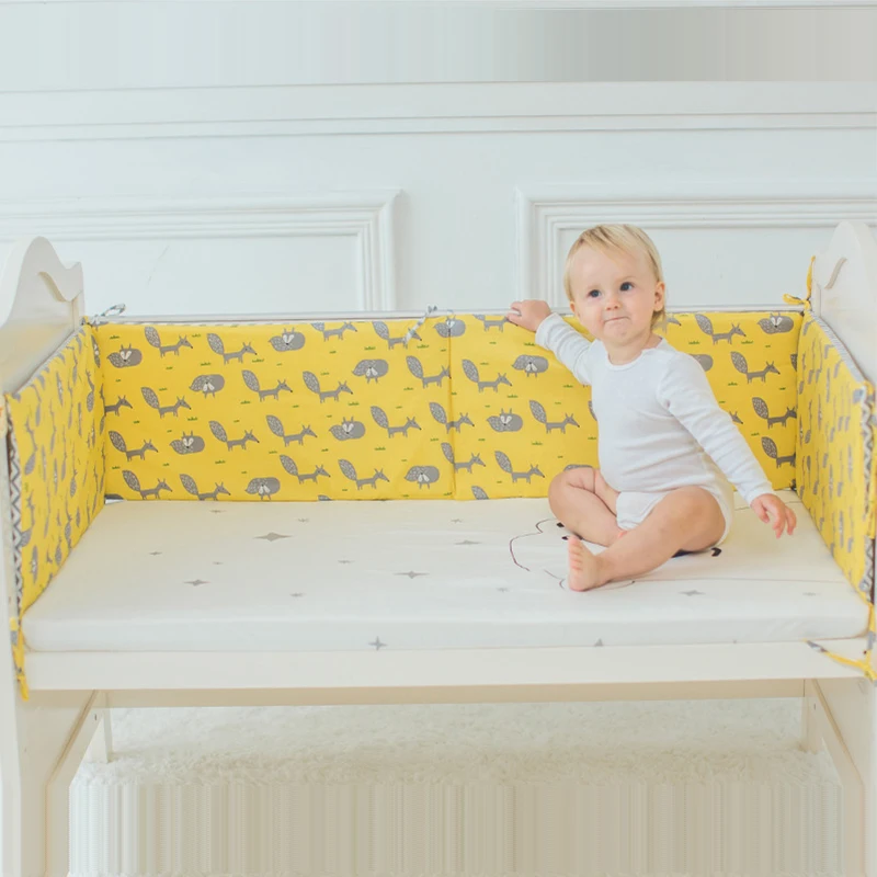 130 см * 30 бампер для детской кроватки цельный новорожденного с мультяшным принтом