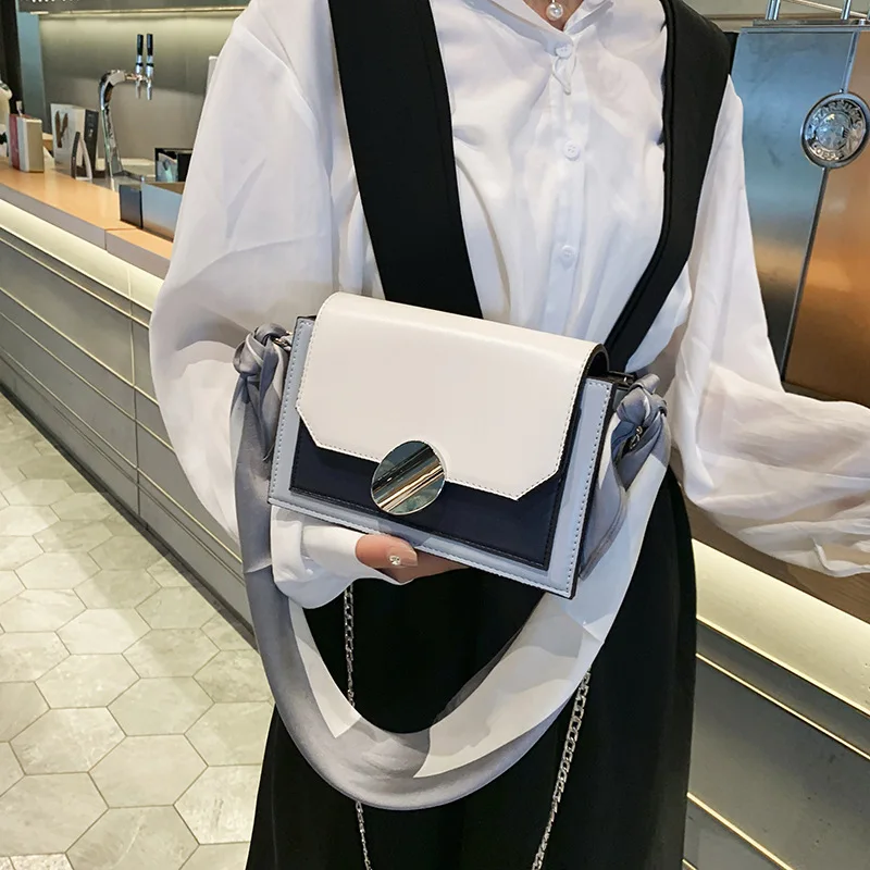 Новинка трехмерных и простой небольшой площади сумка шелковый шарф плечевой