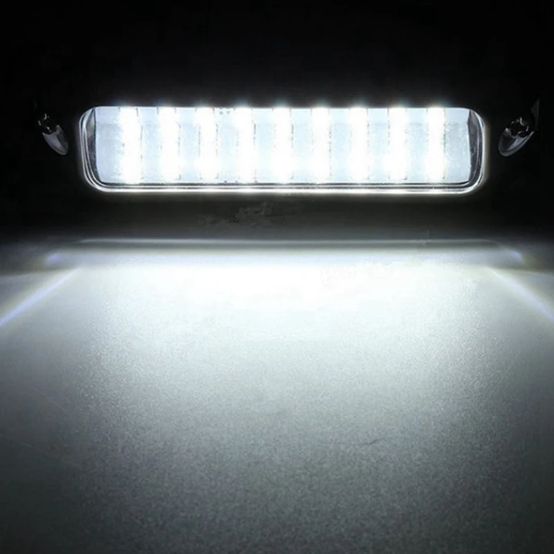 Подводный мини-фонарь 27 лампочек морской светодиодный фонарь из нержавеющей