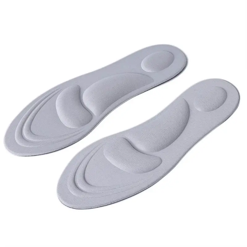 

Unisex 4D Sport Sponge Soft High Heel Shoes Insoles Arch Support Orthotic Massage Pain Relief Insert Cushion Pads Shock G5AE