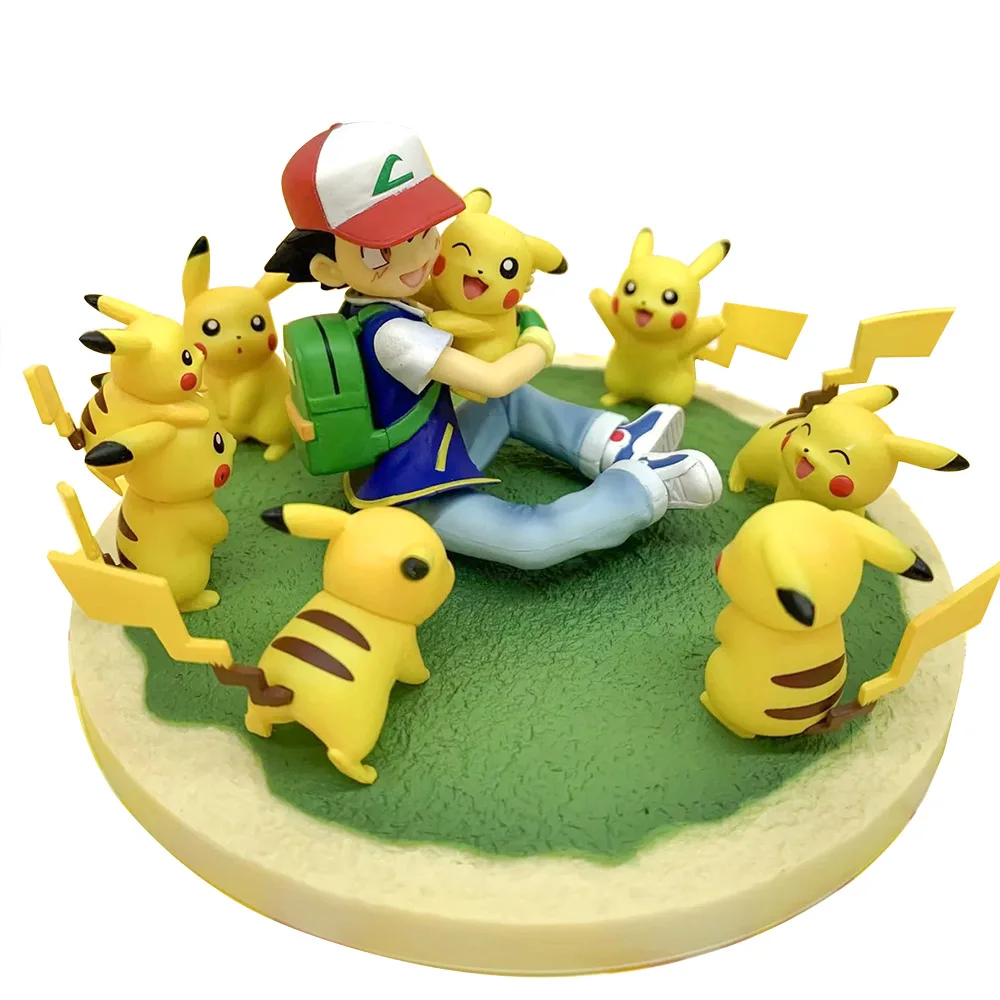 Экшн игрушка Takara Tomy фигурки куклы Покемон карманный монстр Пикачу детские