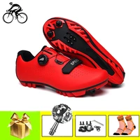cycling shoes mtb men breathable self locking mountain bike sneakers spd pedals sapatilha ciclismo mtb racing sport bike shoes