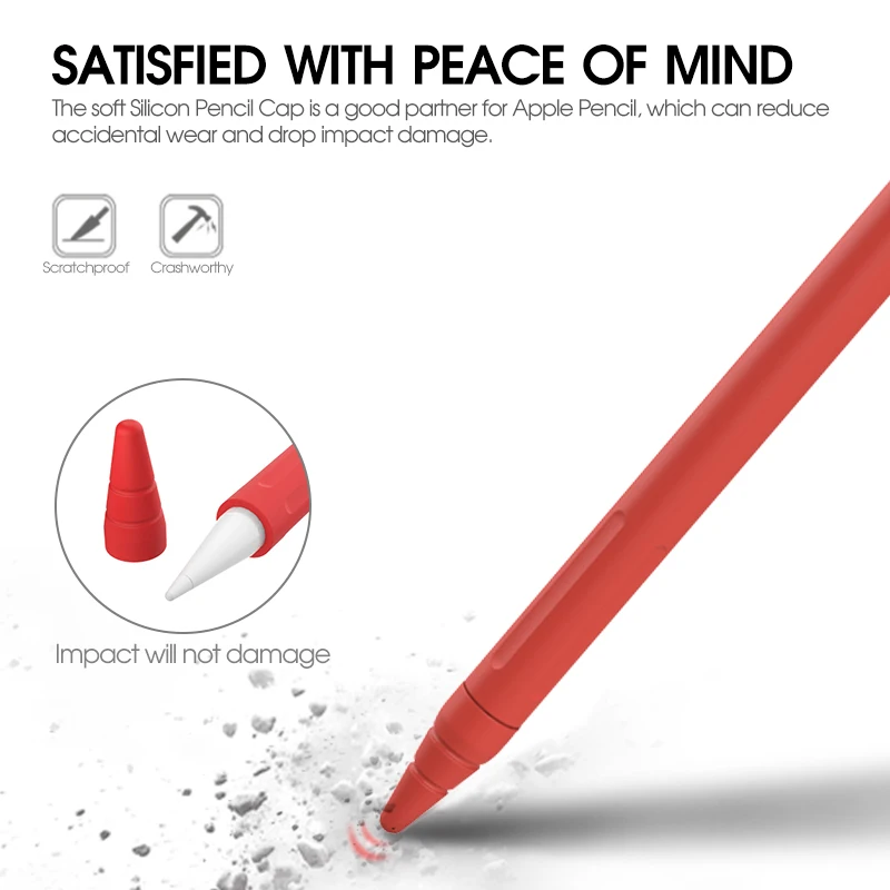 1 комплект силиконовый защитный чехол с милым мультяшным медведем|Стилусы для