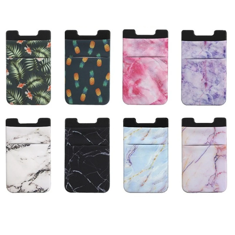 

Mobile Phone Card Holder Adhesive Pocket Sticker Pocket Card Holder Universal Cellphone Accessory