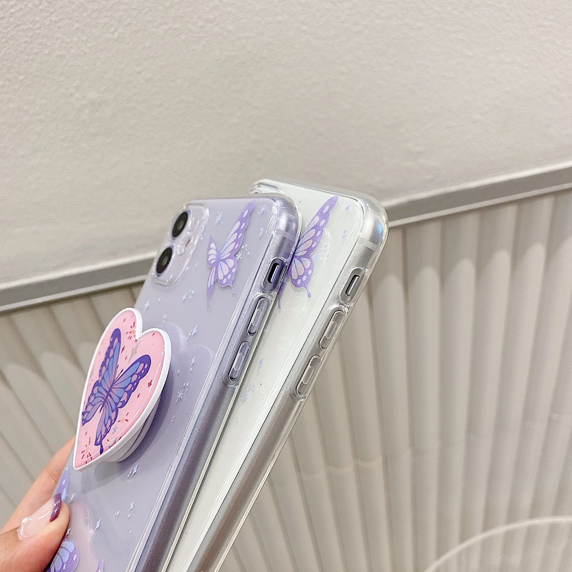 Популярный чехол для телефона Dreamy Butterfly 6 6S с подставкой iPhone Xr мобильного 11 Pro Max SE