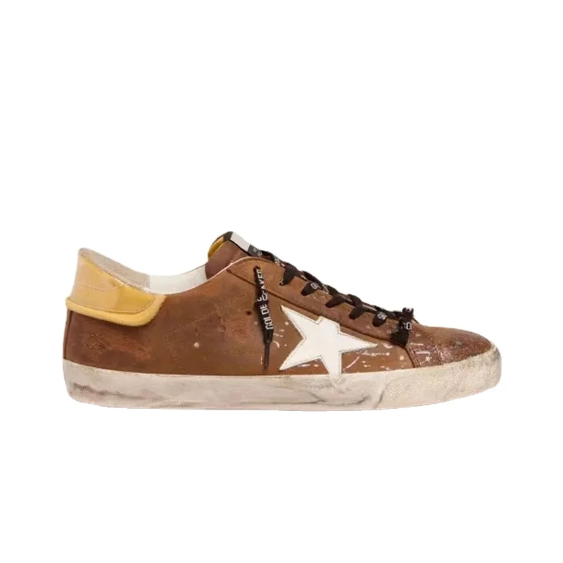 

2021 Autumn/winter New First Layer Cowhide Retro Old Parent-child Dirty Shoes Fashion Non-slip Children's Casual Shoes QZ132