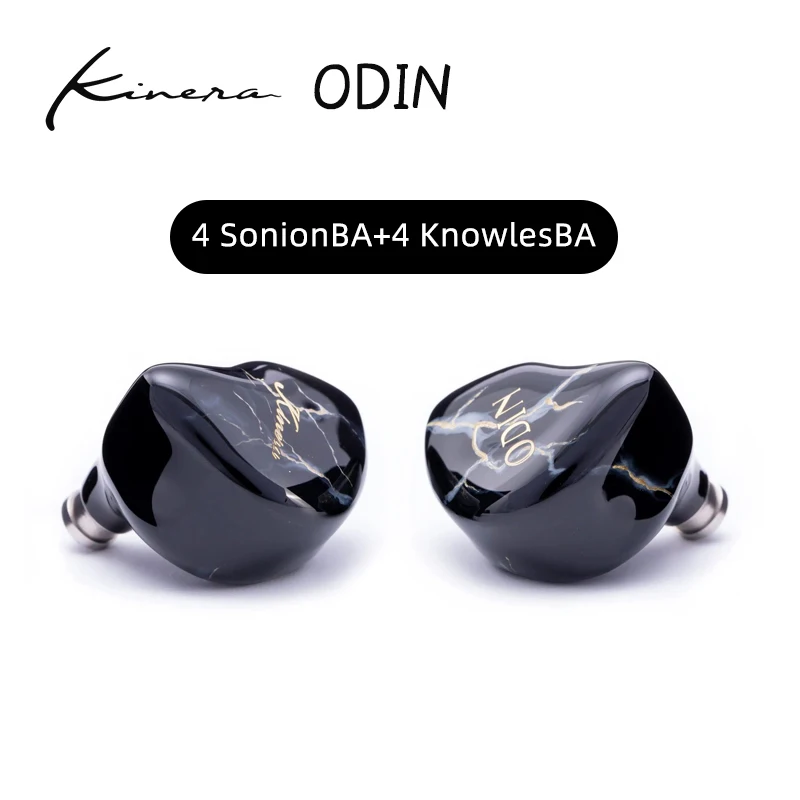 Наушники вкладыши Kinera ODIN 2 0 K8 8BA Hi Fi сбалансированные арматурные наушники с ушным