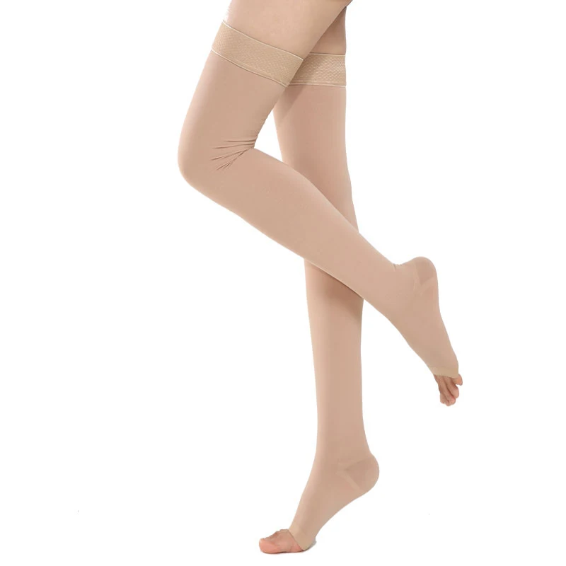 Носки компрессионные женские медицинские длинные носки для бега класс 2