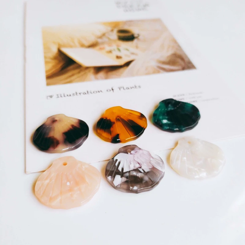 Вентилятор смола пластик уксусная кислота кулон серьги Diy материал ожерелье