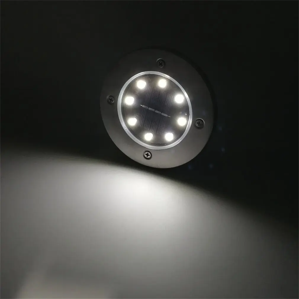 4pcs/set Solar Power Panel Lawn Lamps Bright Light LED Energy Saving Waterproof For Outdoor Pathways Garden Install In Ground | Освещение
