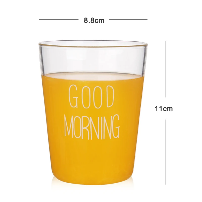 400 мл стеклянная чашка для молока кофейного сока холодного кофе чая десерт смузи