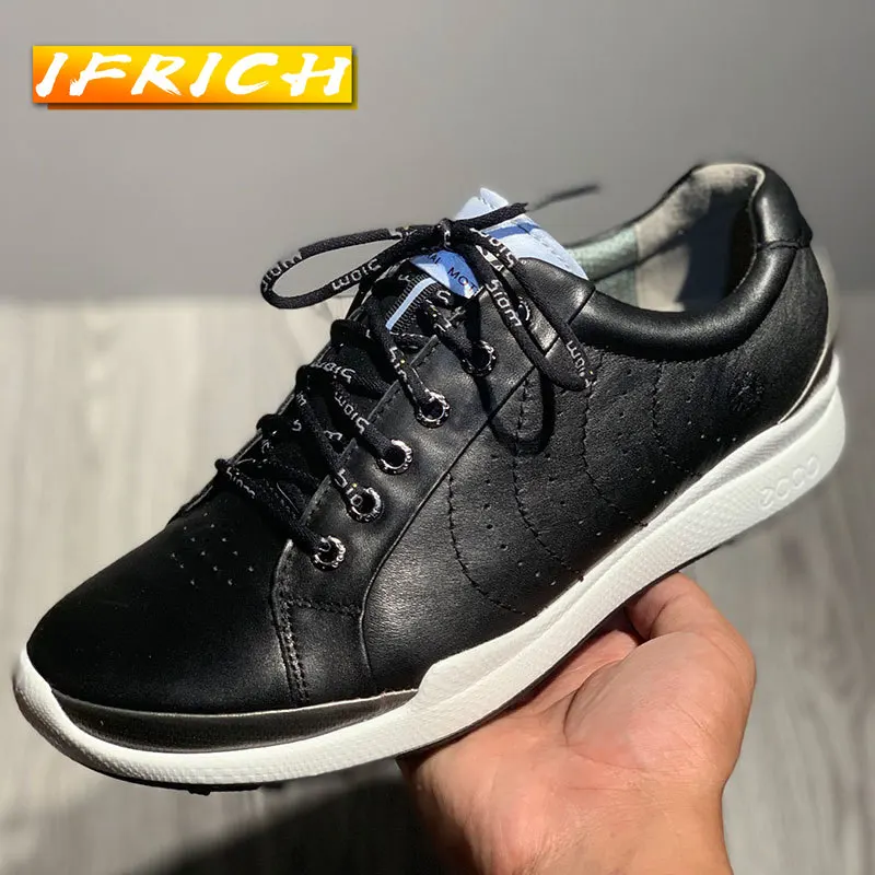 

New Arrival Casual Footwear For Men Black Casual Male Shoes Genuine Leather Man Walking Shoes Anti Slip Men Brand Footwear