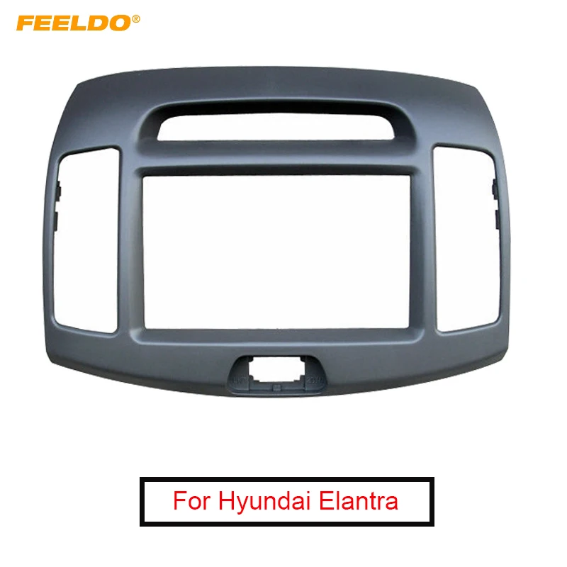 Рамка для автомобильного DVD-радиоприемника FEELDO 2Din Hyundai Elantra 2006 (китайский тип)