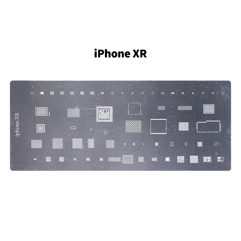 YIHUA 1PC BGA IC Chip Reballing Stencil Kit Set Tin Planting Soldering Net Solder Template for iphone 5/6/7/8/11/12/SE/XR | Инструменты