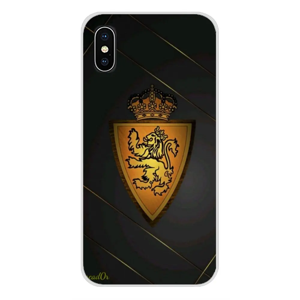 Accessories Phone Cases Covers For Huawei Nova 2 3 2i 3i Y6 Y7 Y9 Prime Pro GR3 GR5 2017 2018 2019 Y5II Y6II Real Zaragoza Logo | Мобильные