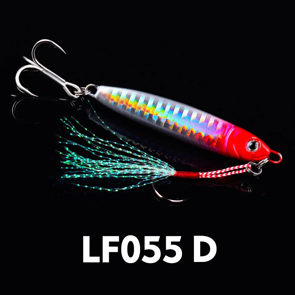 

2020 Metal Jig Fishing Lure Weights 15-30g Bass Fishing Tackle Jigging Lure Trout Saltwater Lures Stainless Reinforce Fake Fish