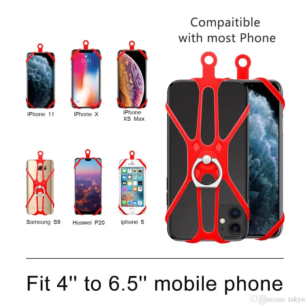 Сотовый телефон ремешок держатель 2 в 1 на решешке и отделением для Цепочки