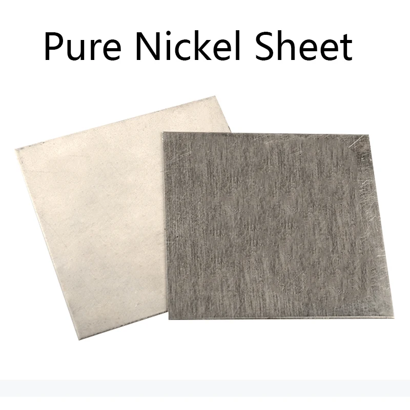 

Pure Nickel Sheet High Purity Nickel Plate Electroplating Anodes Experiment Alkali Industry DIY Material Thick 1 2 3 mm