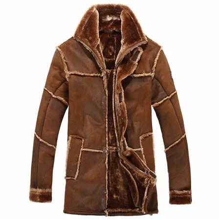 2020 New Arrivals Winter Warm Mens Fur Jackets and Coats Outerwear Designer Brand Vintage Mans Overcoats DA524 | Мужская одежда