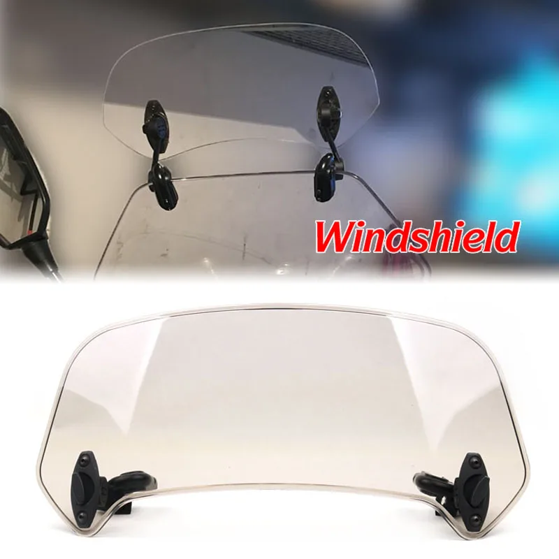 Регулируемый расширительный спойлер для ветрового стекла с замком Benelli TRK502 TRK502X