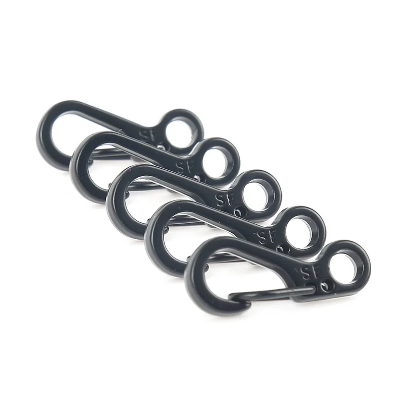 10 шт. EDC SF мини весенний трос для кемпинга крючок тактика брелок рюкзака кемпинг