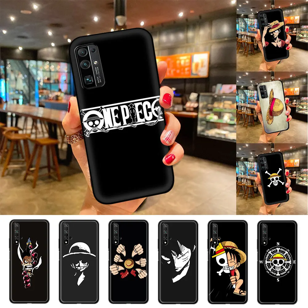 

Case For Huawei P30 P40 Lite E P Smart Z Y6 2019 P20 Pro Y6p Honor 9X 8X 20 Soft Phone Cover Coque Sac One Piece Ace Anime Shell