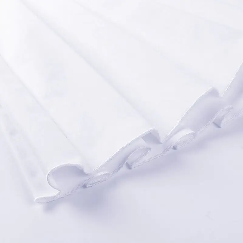 

NIBESSER Pleated Skirt Summer High Waist Pleated Mini Skirt Women's Fashion Slim Waist High Street White Solid Skirts Y2k 2021